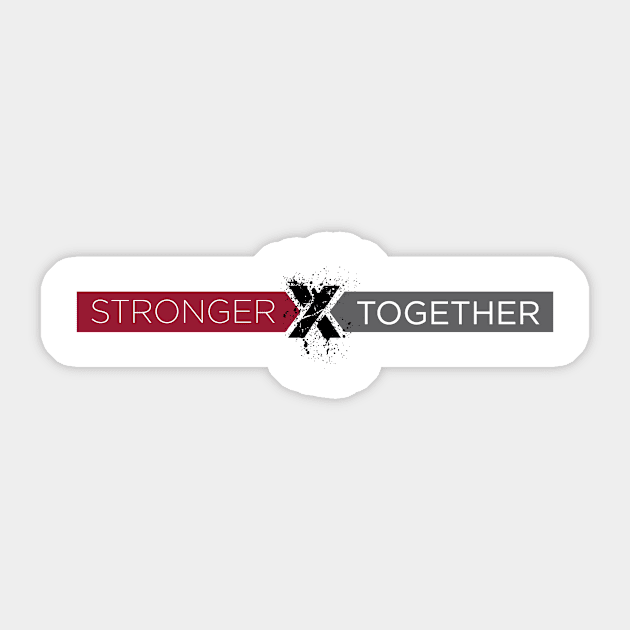 Stronger Together Long Sticker by X-Factor EDU